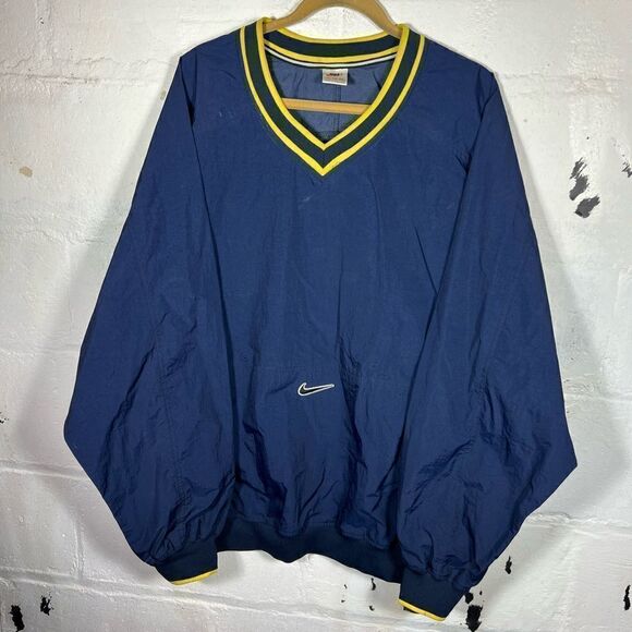 Vintage Nike Center Swoosh Windbreaker - Picture 1 of 8